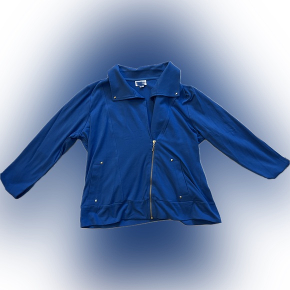 Erin London Blue Jacket - Picture 2 of 5